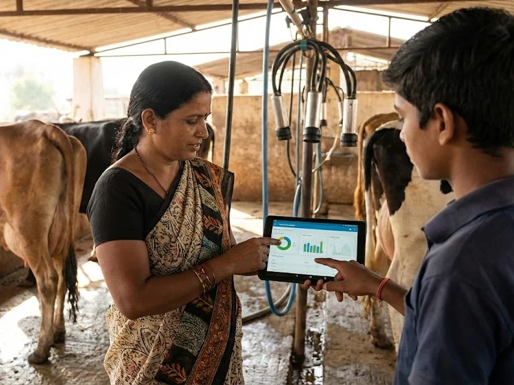 Sarlaben: AI-Powered Dairy Advisory Assistant for 3.6 Million Amul Cooperative Farmers